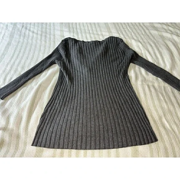 INC International Concepts Long Sleeve Juniors Large Ribbed Front Zipper Y2K 90s - Picture 5 of 11